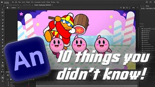 64 Bits Tutorial - 10 things you didn't know in Adobe Animate!