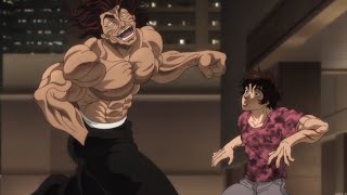 Full fight - Baki vs Yujiro - The battle of the strongest man on earth