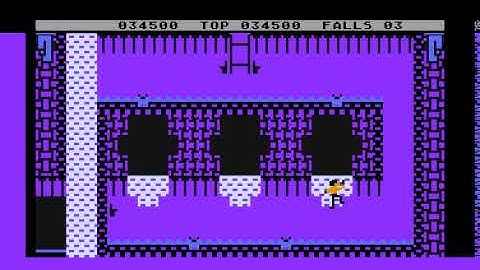 Atari 8bit - Bruce Lee crash