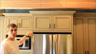 Refrigerator Surround Cabinets Cabinet Joint