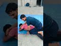 Down To Neck Grab Defense | The Abhi Karate Academy #shorts #youtube #karate #martial #selfdefense