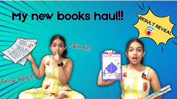 My New Session Books Haul & Final Resul Reveal |#learnwithpriyanshi