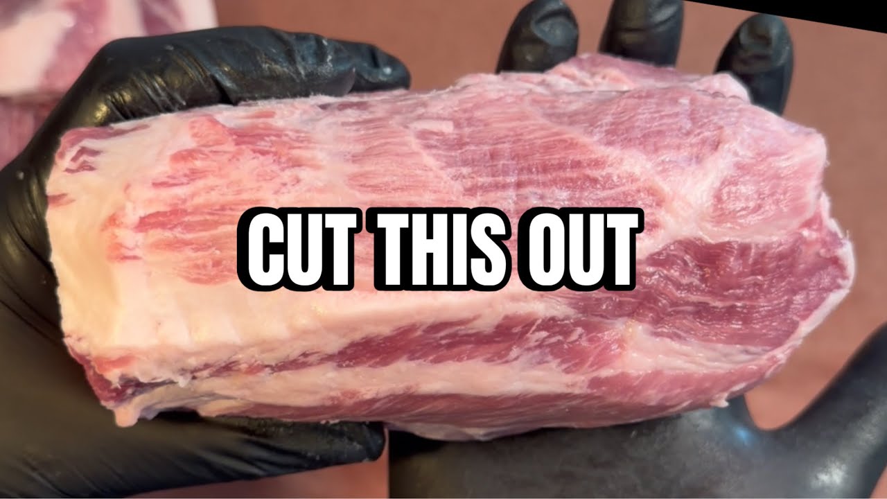 How to Separate the Money Muscle (Pork Collar) From a Pork Butt — watch on YouTube