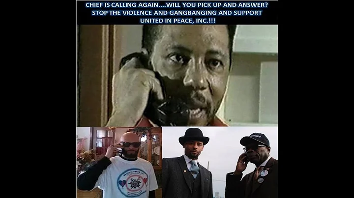 LARRY HOOVER CALLS & SPEAKS TO 10,000 "GDs" AT "BO...
