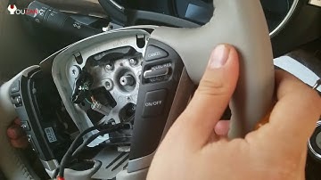 2011-2017 Nissan Quest: How to install a new steering wheel
