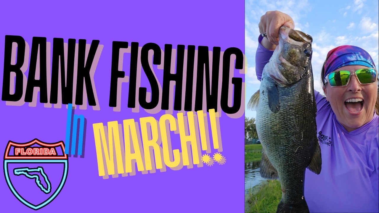 Hey you GUYS! First Big Bass of March!! #bigbass #girlfishing