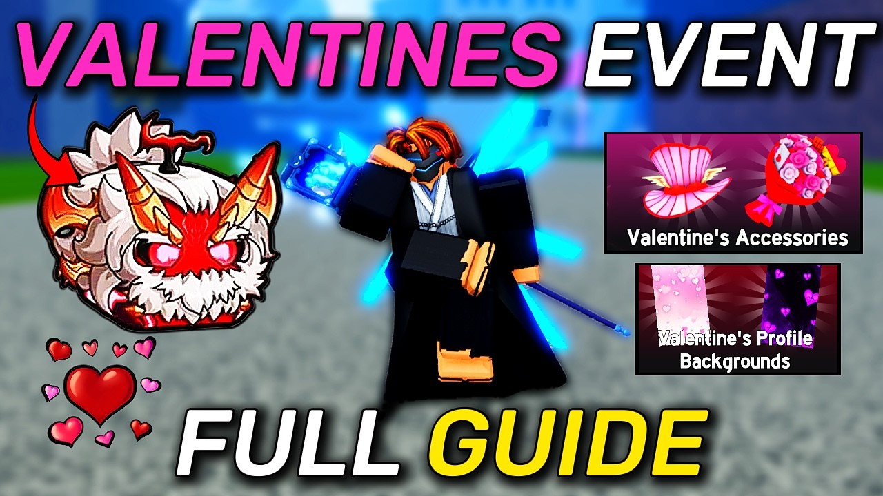 Blox Fruits Valentine’s Update 2026 Guide – Hearts, Quests, Mini-Game & Gacha Rewards! 💘🔥