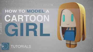 Maya for Beginners - Modelling a Cartoon Girl: The Head - Part 1