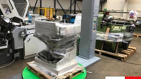 orbitwrap 2000a semi automatic pallet wrapping machine for sale   Gab Supplies Ltd   2019