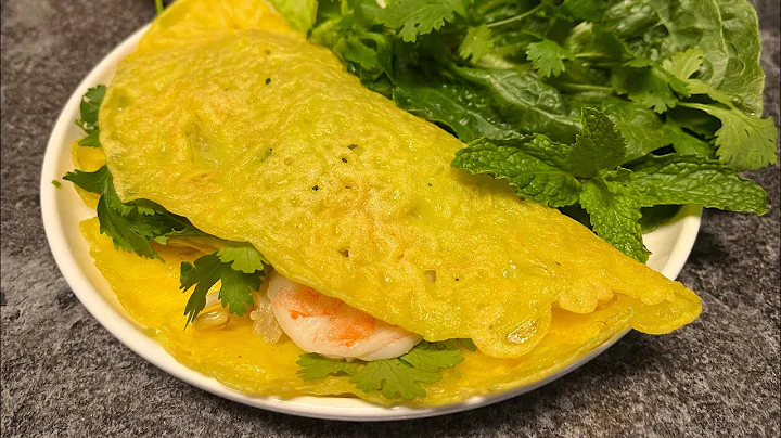 Banh Xeo - Vietnamese Sizzling Crepes