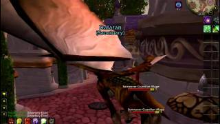 Flying mount in Dalaran and The Underbelly