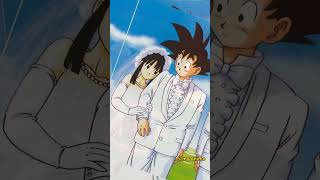 Goku ❌ Chichi 👩‍❤️‍👨 #dragonball #dragonballz #dragonballsuper #animetutorial #anime #goku #shorts