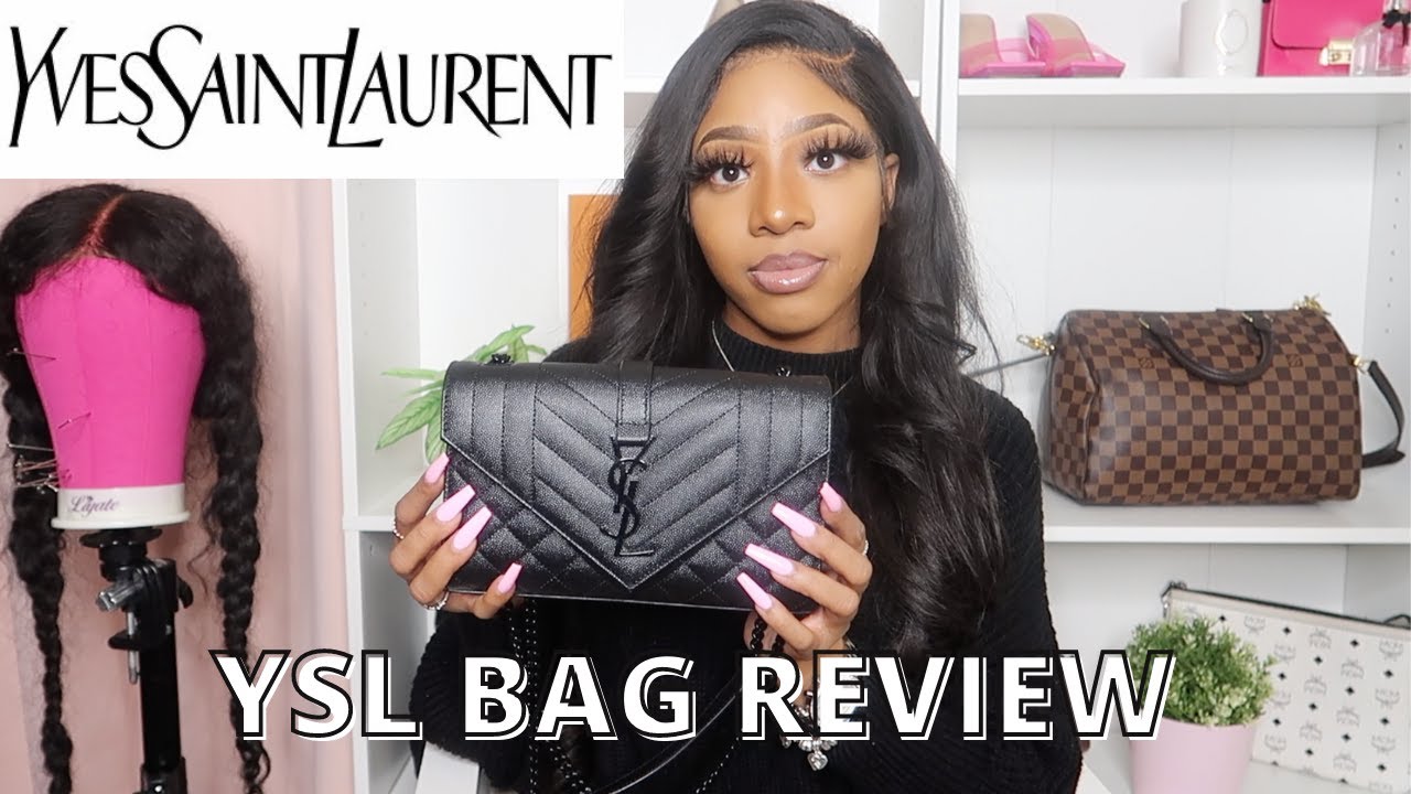 YSL ENVELOPE BAG UNBOXING AND REVIEW