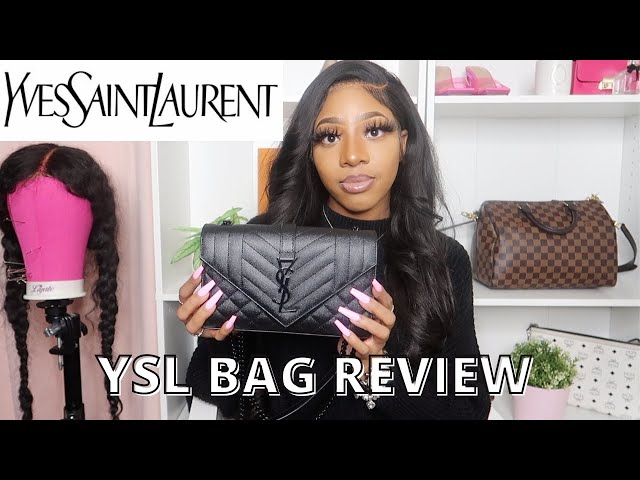 Saint Laurent Envelope Chain Wallet Review 