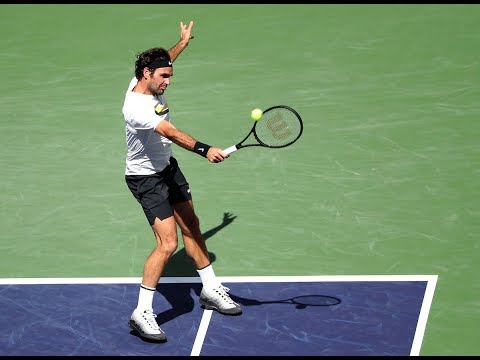 BNP Paribas Open 2018: Roger Federer Shot of the Day