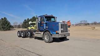 Quad axle cab and chassis for sale Peterbilt
