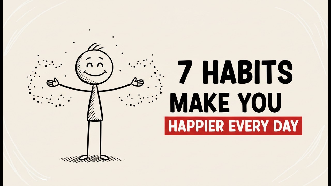 The Happiest People Do These 7 Small Habits Every Day | Psychology of ...