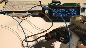 Testing External speed input