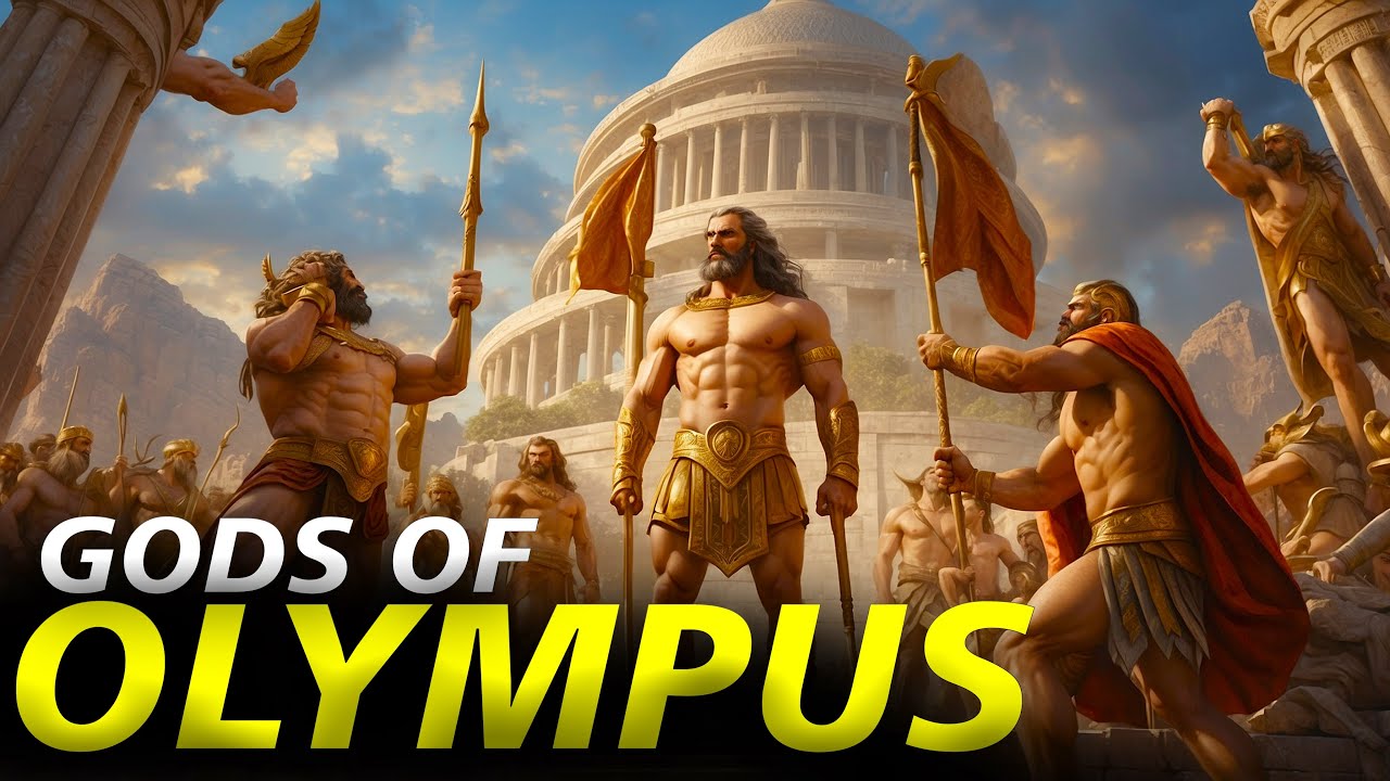 All The Great Gods of Olympus - Ancient Greek Mythology - 4K History ...