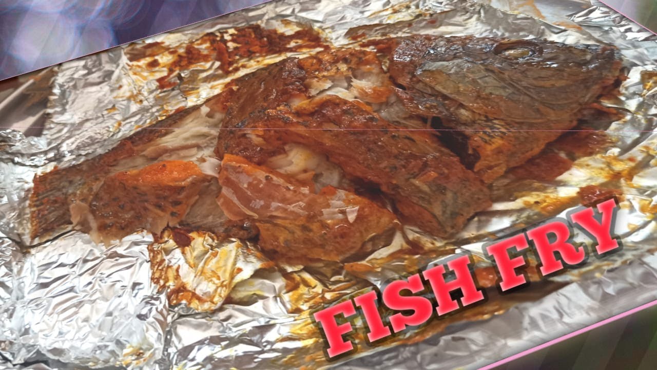 HOW TO FISH FRY IN ALUMINIUM FOIL TASTY FISH IN FOIL UNGAL BHAVANI