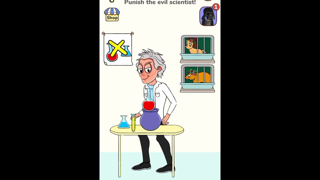 punish the evil scientist 
