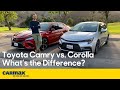 Camry vs. Corolla | What's the Difference Between These Toyota Sedans? | Interior, Driving & More