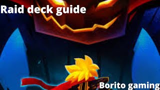 Tap Titans 2 - Raid decks guide