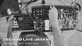 D I A L O G I C | Techno live jam #15. Feat. Analog Rytm MK2 & Modular System.