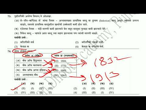 पेपर VIII : सामान्य अध्ययन :3 : अर्थव्यवस्था : भाग -3 - राहुल भैसाडे