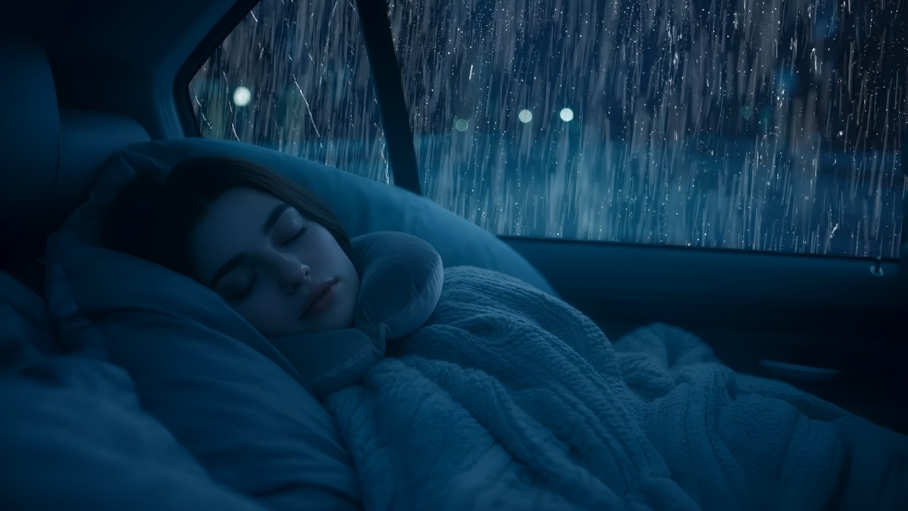 Dreamscape Atmosphere – Beating Insomnia in 5 Minutes with Rain on Car