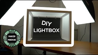 Simple Wooden Diy Lightbox For A Little Penny Makermoekoe