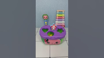 Unique CoComelon Shape Sorter Basket