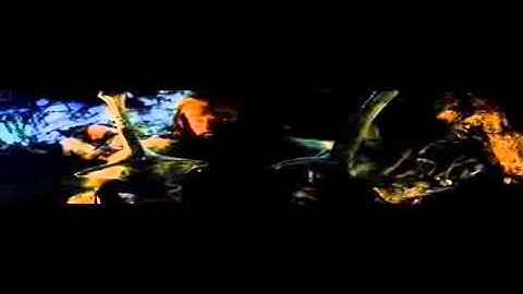 The hobbit troll cave scene