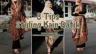 Tutorial Pakai Kain Batik Jadi Rok dan Dress ala Kacong Cebbhing Pamekasan | Cebbhing Mawar