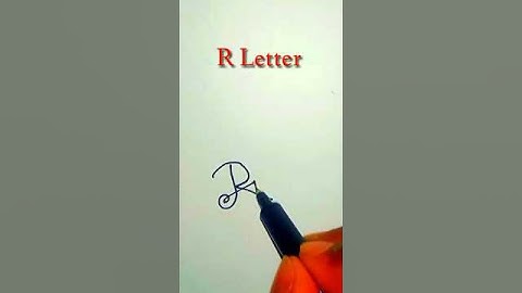 Rithi Name Signature Style | Signature Style of R #signature #art #trending #viral #shorts #yt