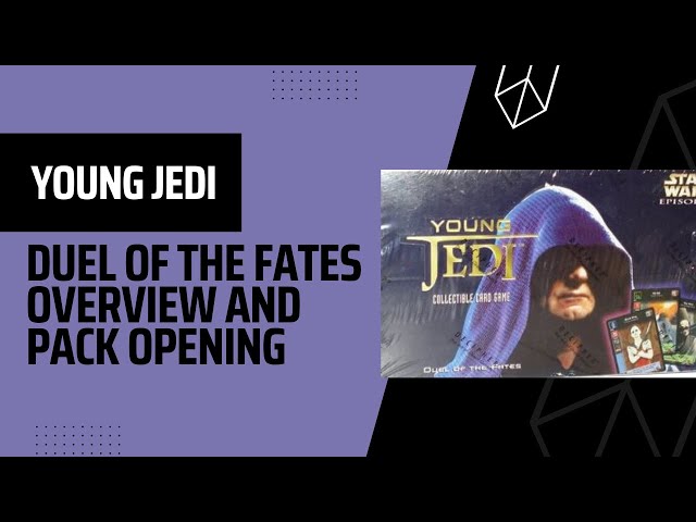 Young Jedi - Set 4 Duel of the Fates Overview and Pack Opening