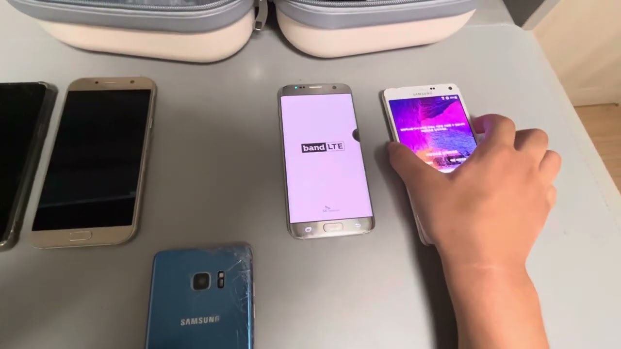 공기계 스마트폰 부팅