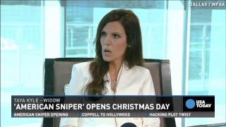 'American Sniper' widow: This movie is authentic