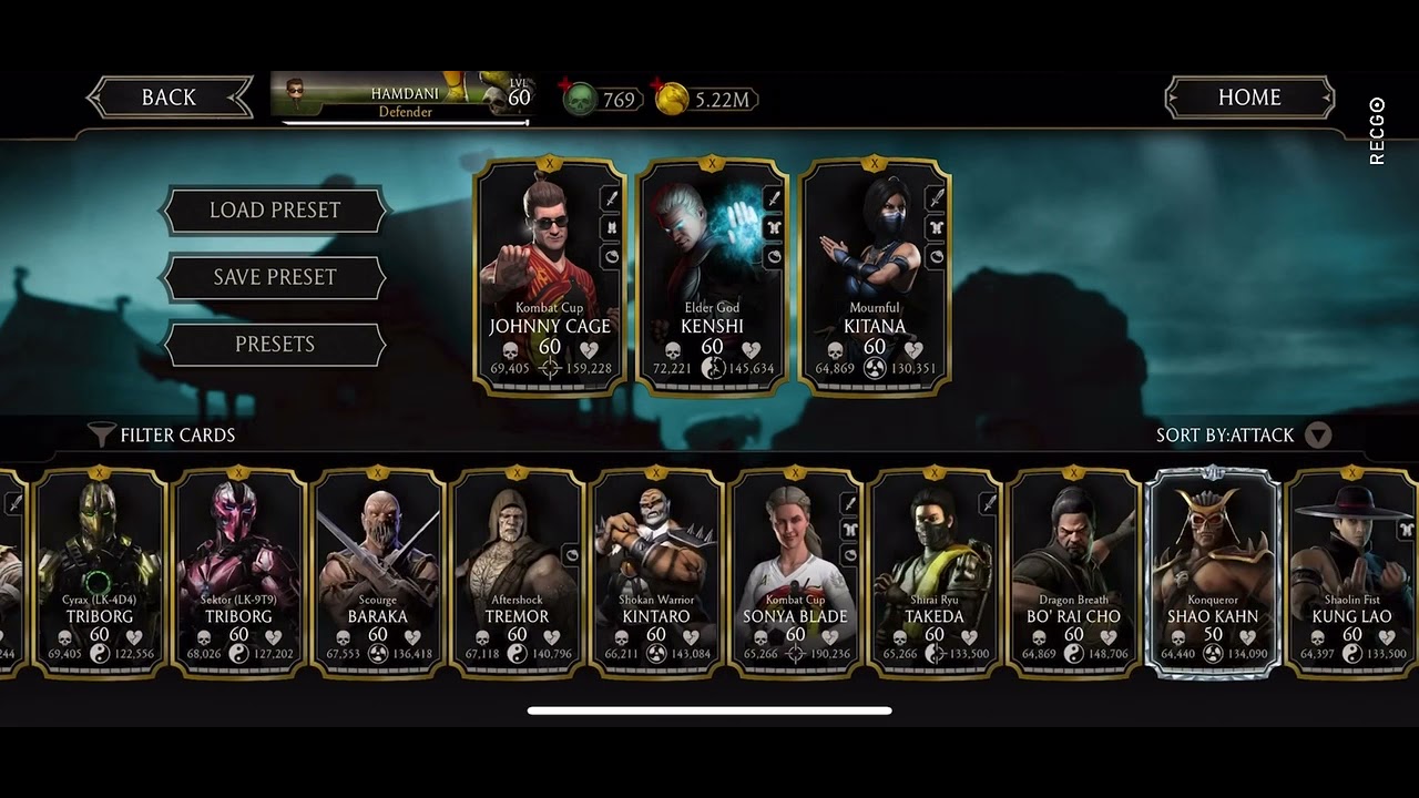 MORTAL KOMBAT NIGHTMARE TOWER BATTLE 195 COMPLETED (2ND TIME)