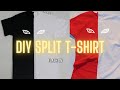 DIY split t-shirt #Shots