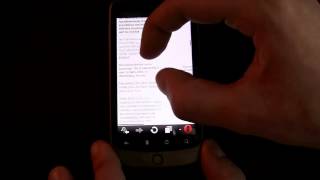 Opera Mobile 11 for Android Walk Through & Demo screenshot 3