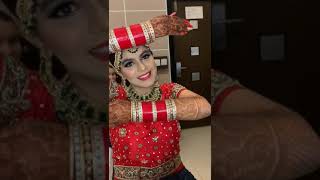 Indian Wedding | Bridal Makeover | Din Shagna Da Cover 🌑