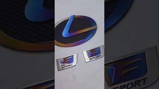 LEXUS IS 3-piece design emblems