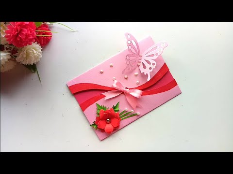 Beautiful Handmade Birthday card//Birthday card idea. 