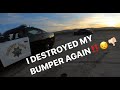 MY TIRE EXPLODED IN 4TH GEAR!!!+ CHP CAME! PART 1
