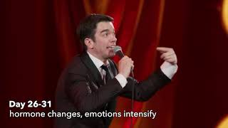 john mulaney as my menstrual cycle