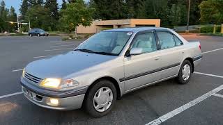 Sold: 1997 Toyota Carina 25,235mi AT 1.8L 7A-FE RHD JDM #toyota #jdm #carina