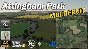 Farming Simulator 19 - 4K - Map First Impression - Attingham Park