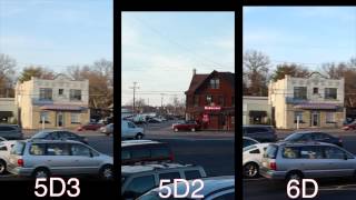 Canon Full Frame Shootout! Canon 6D vs Canon 5D Mark III vs Canon 5D Mark II