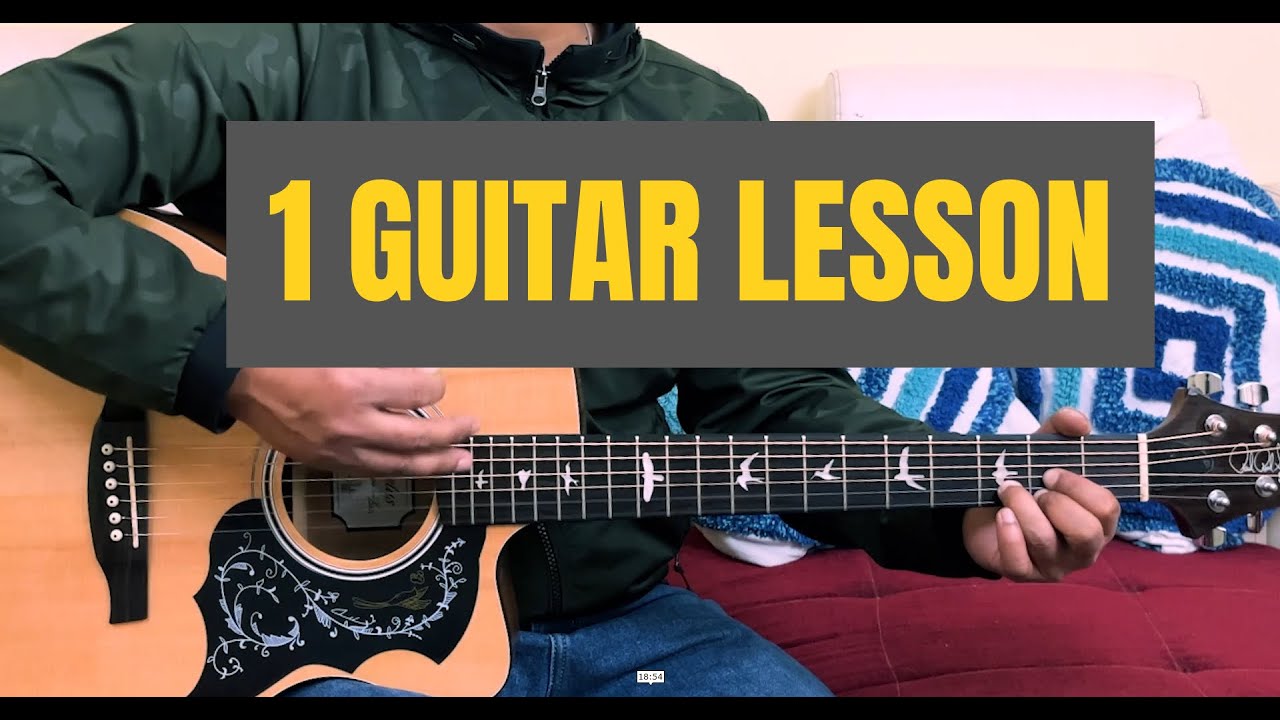How to Play Acoustic Guitar for Beginners (Hindi) | Basic Course Lesson 1 | Expert Guitar Classes